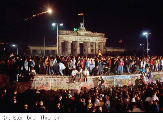 Expansionsjahre Brandenburger Tor zum Fall der Berliner Mauer 1989