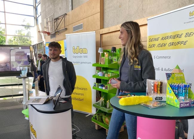 Iden Logistikcenter auf der Ausbildungsmesse in Dahme-Spreewald
